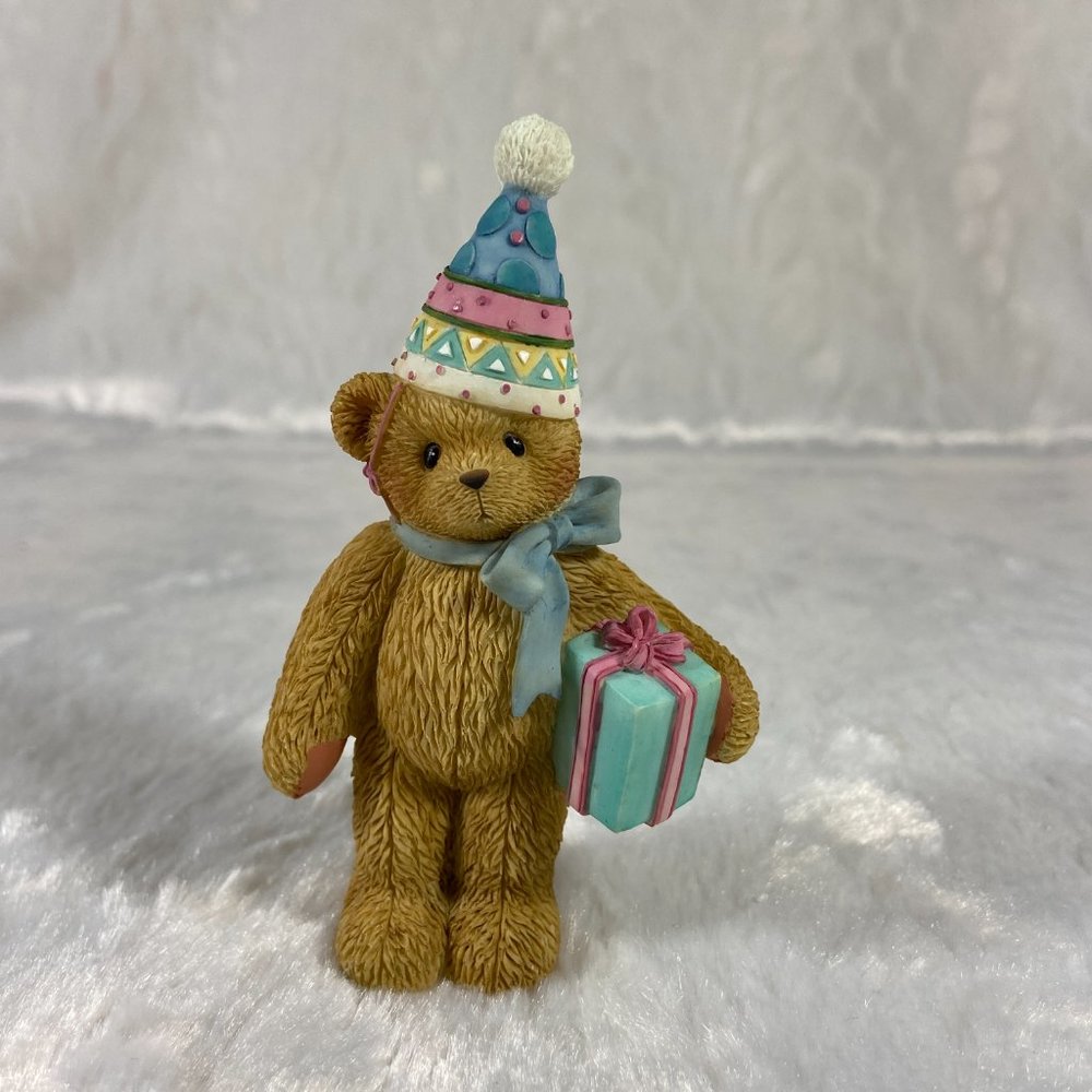 Cherished Teddies Let's Celebrate! Birthday Adoption Center Exclusive #104628